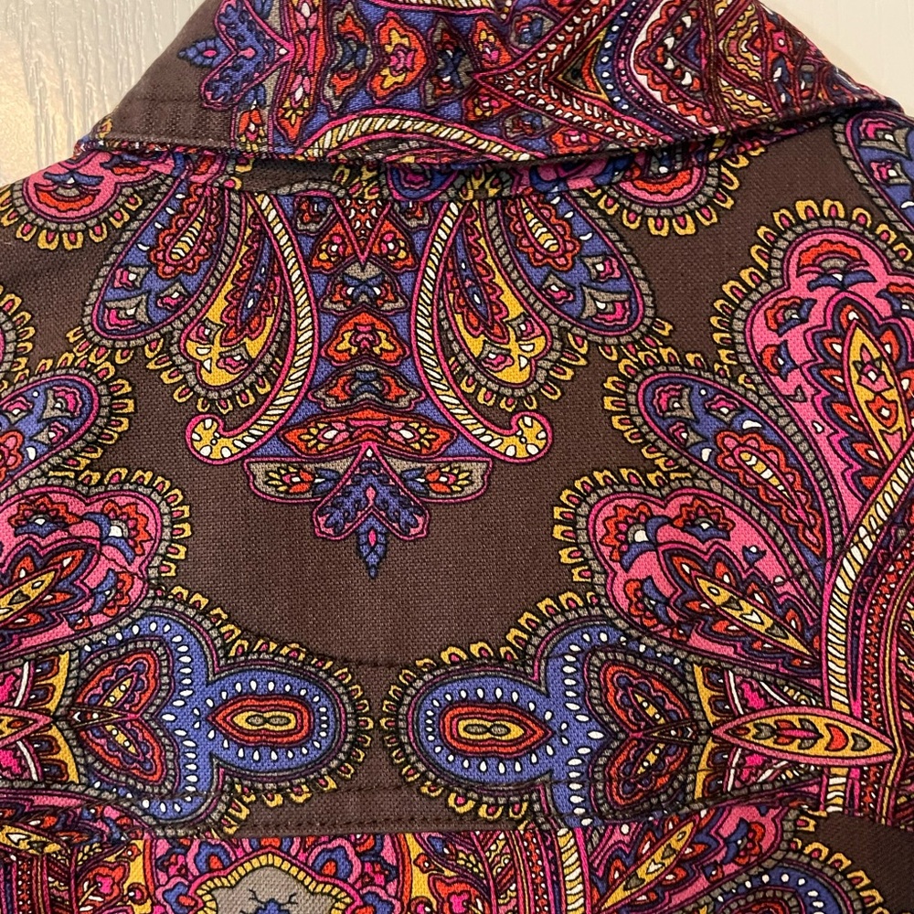 ANALOGY PAISLEY PATTERNED JACKET LARGE - Picture 3 of 13